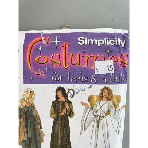 Simplicity 4795 Nativity Costumes For Teens and Adults XS-XL Sewing Pattern NEW - Picture 3 of 7
